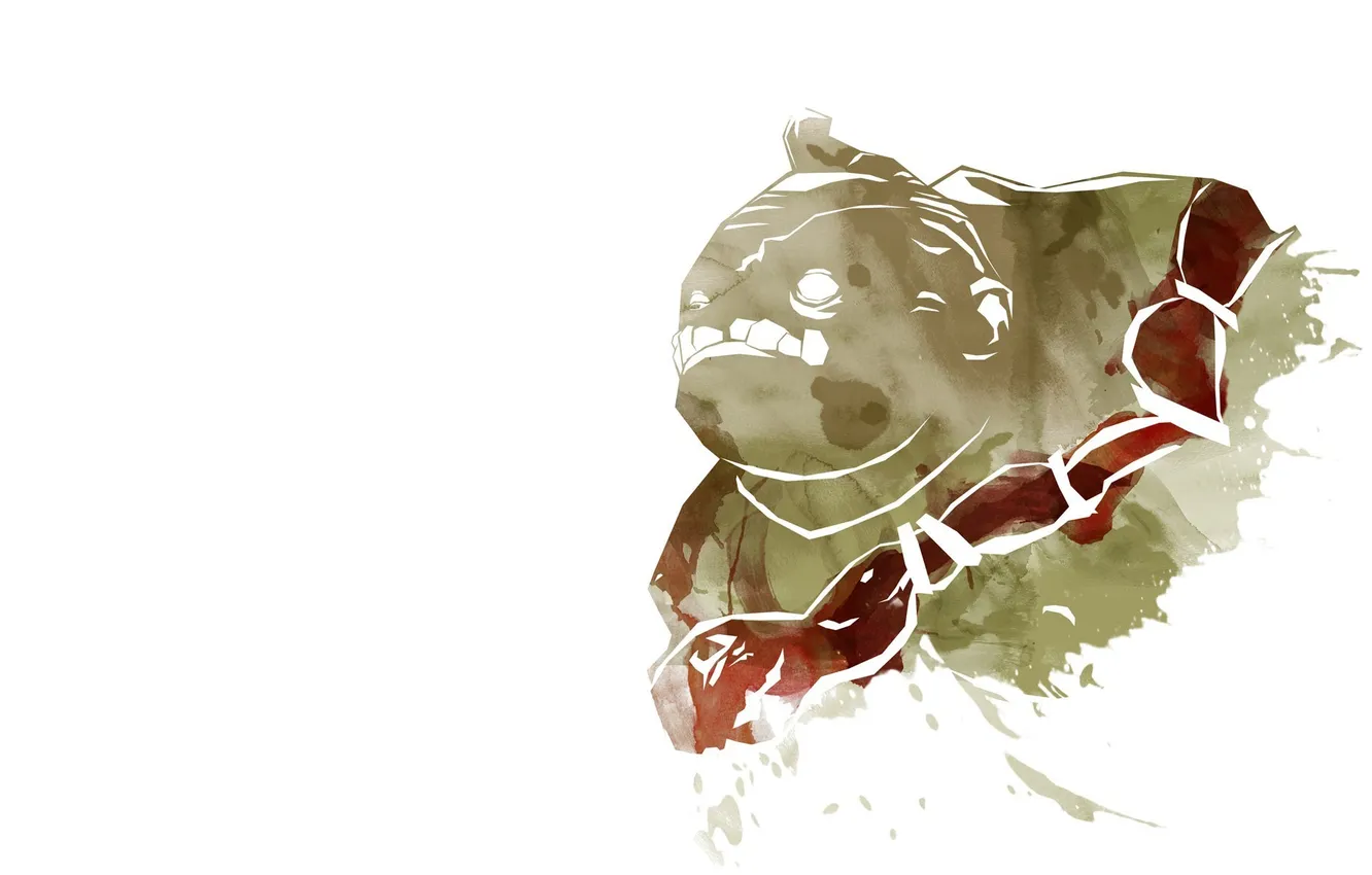 Photo wallpaper the game, hero, game, DotA 2, hero, dota 2, pudge