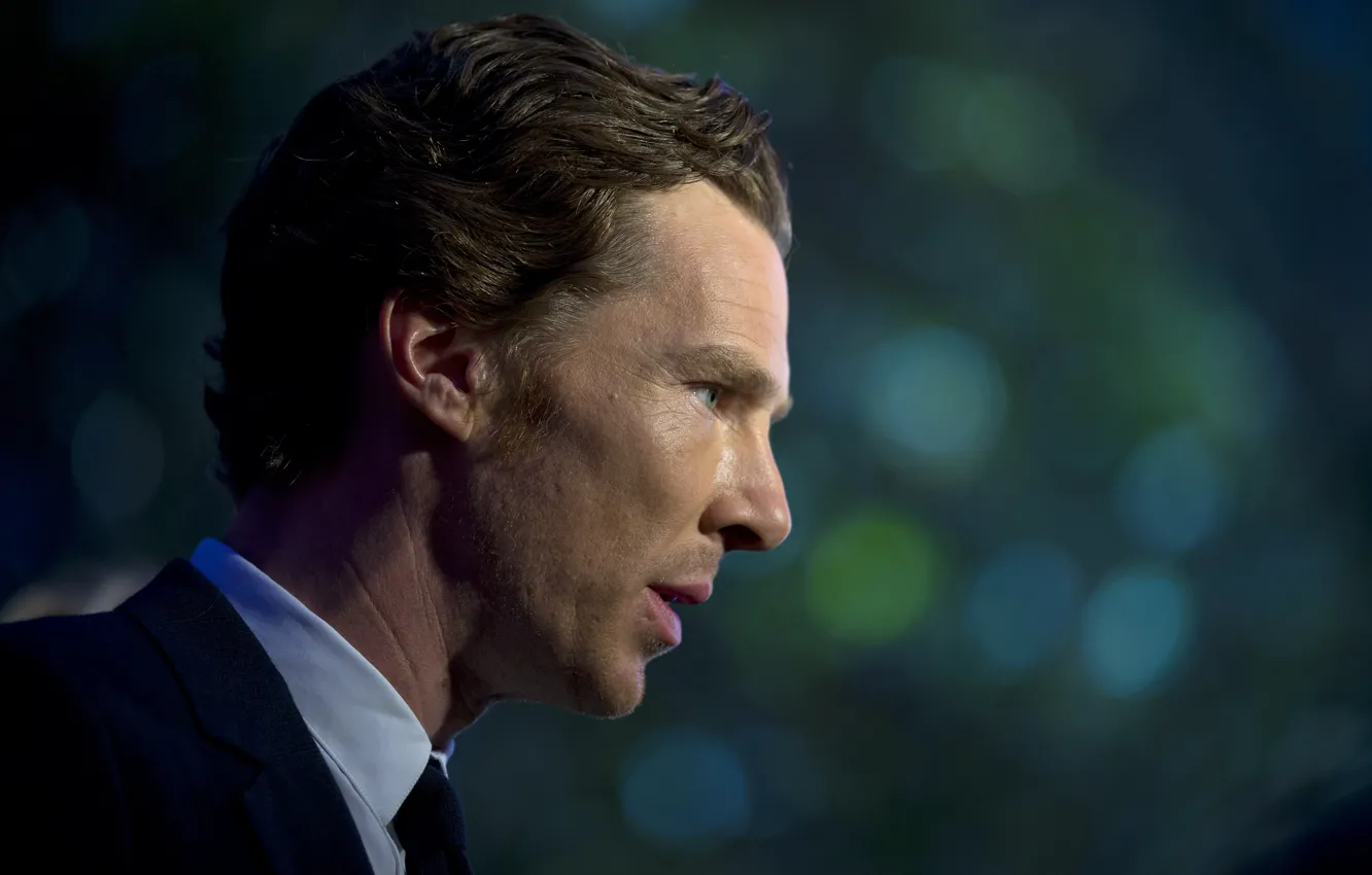 Photo wallpaper photo, background, profile, male, Benedict Cumberbatch, Benedict Cumberbatch, British actor