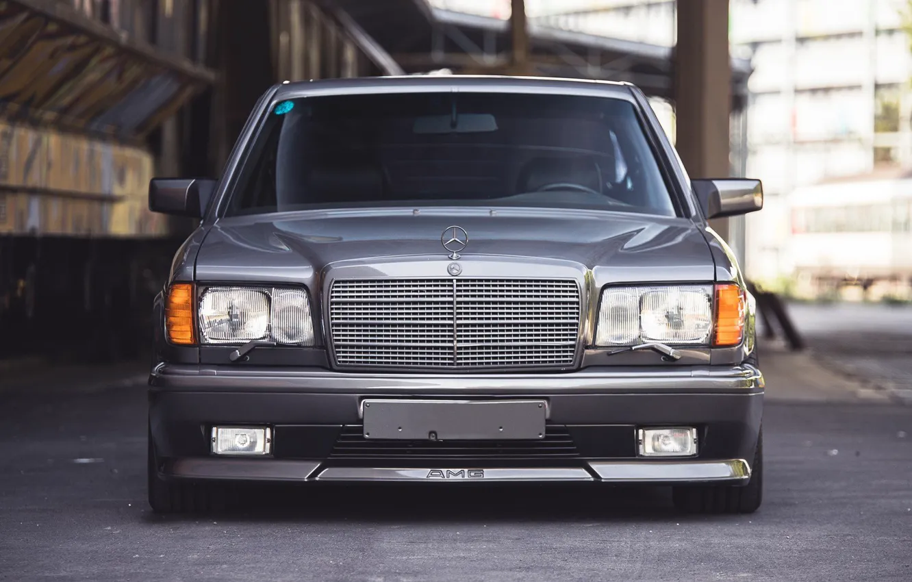 Photo wallpaper AMG, Mercedes - Benz, 1989, W126, 560SEL, 6.0L