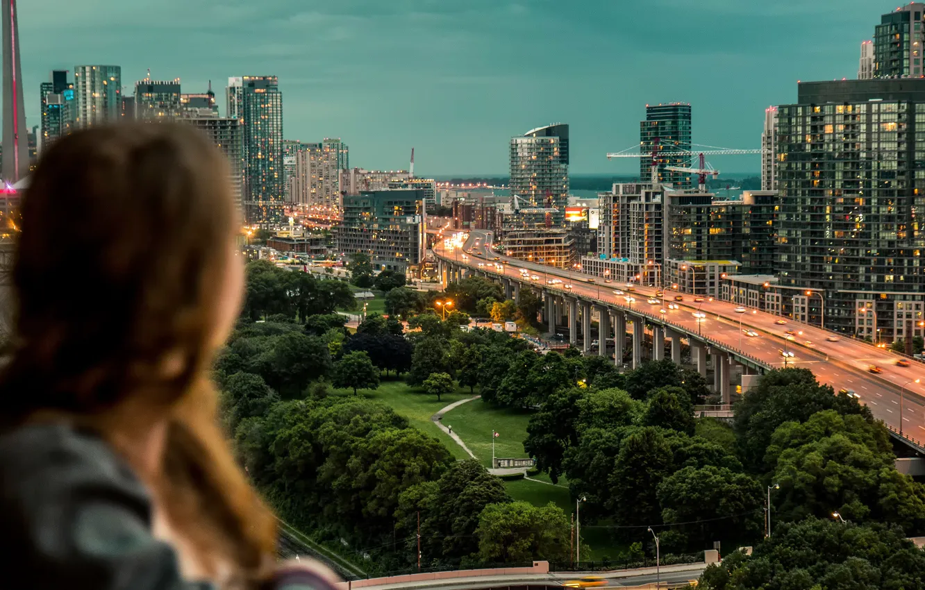 Photo wallpaper Canada, Toronto, Street Photography, Liberty Village