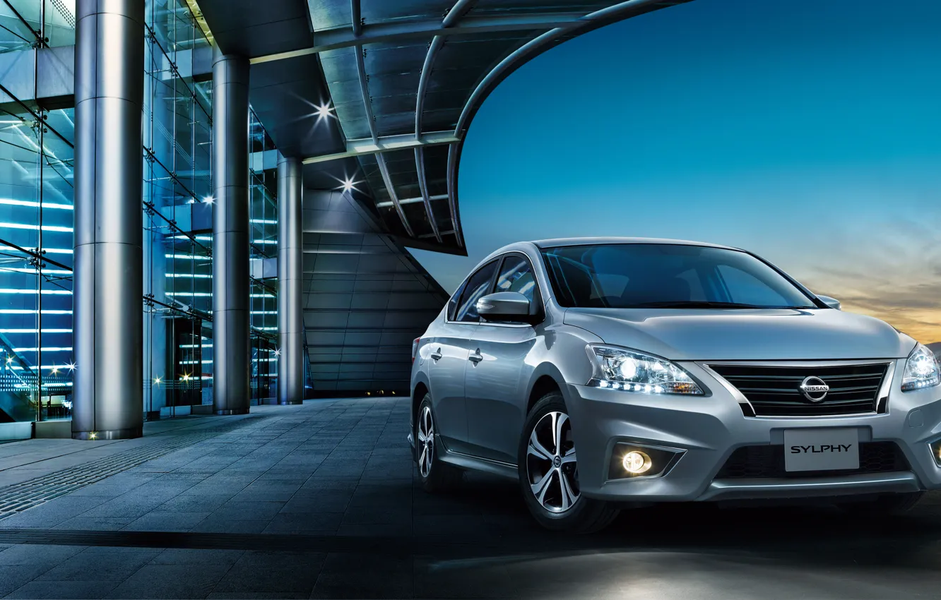 Photo wallpaper Nissan, Nissan, 2015, Sentra, Sylphy, selfi, Sentra