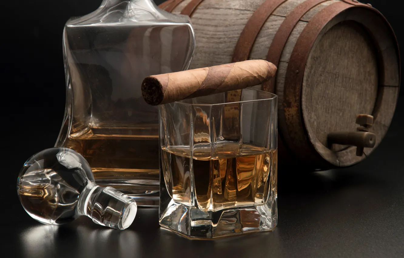 Photo wallpaper glass, photo, food, drink, barrel