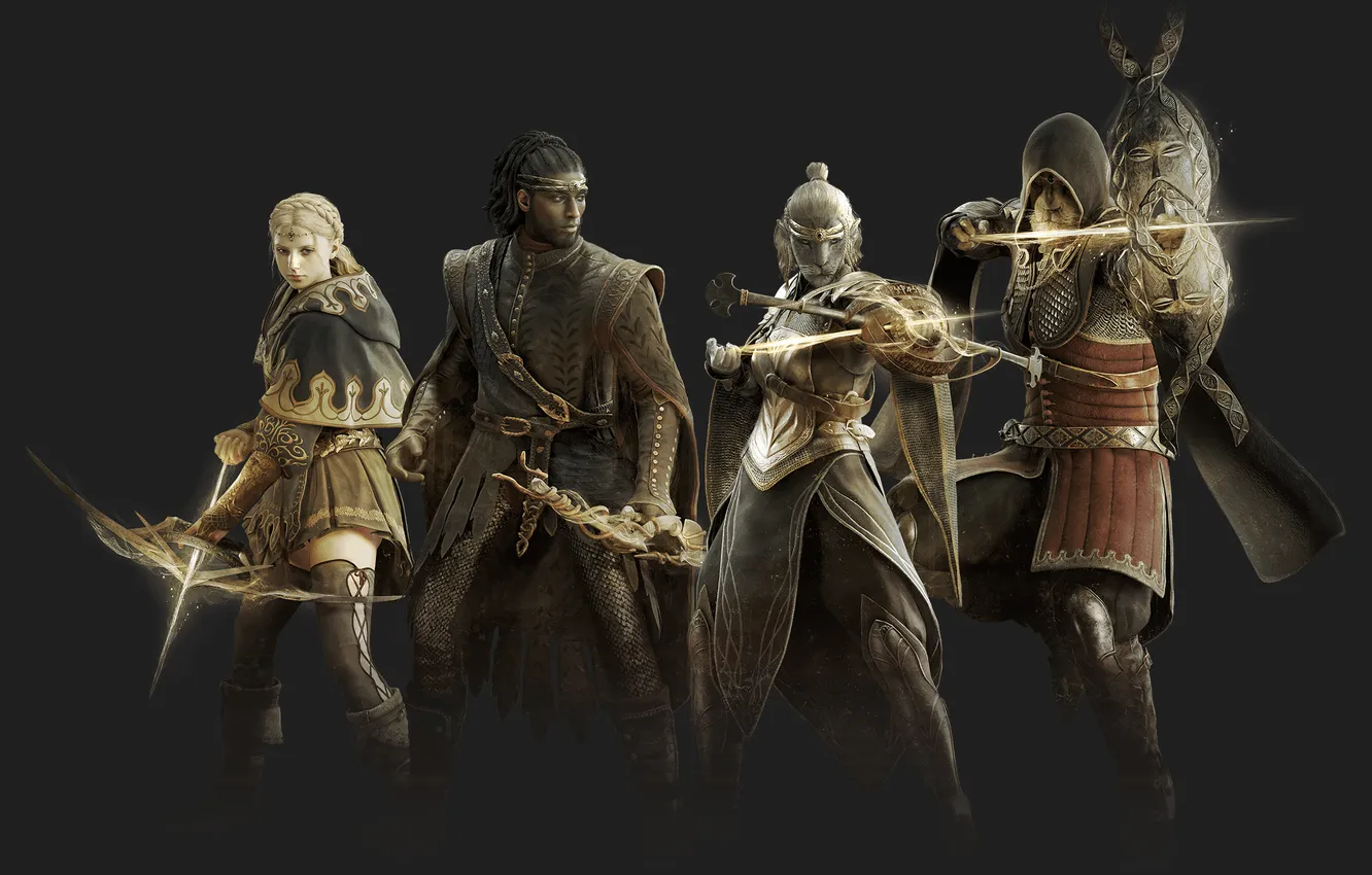 Photo wallpaper the game, class, characters, Dragon's Dogma 2, The Magic Archer