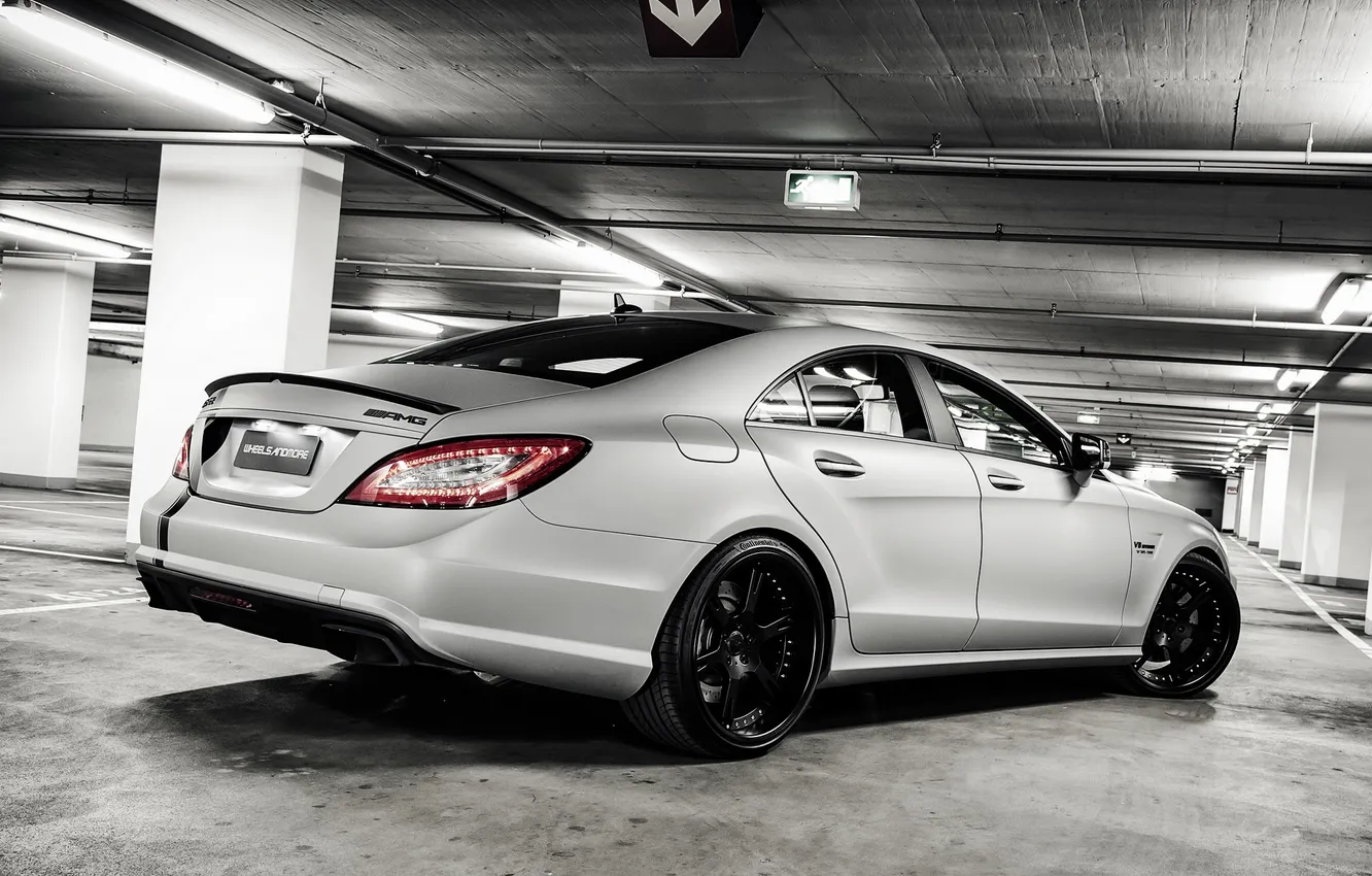 Photo wallpaper Mercedes-Benz, Mercedes, AMG, Wheelsandmore, C218, cls-class
