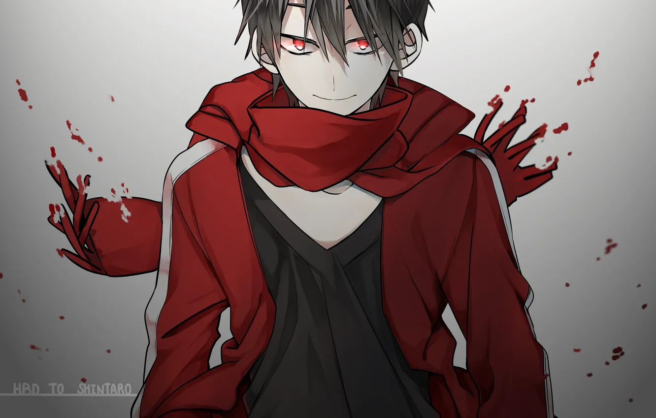 Photo wallpaper look, guy, kagerou project