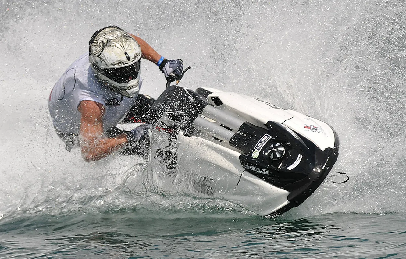 Photo wallpaper race, boat, speed