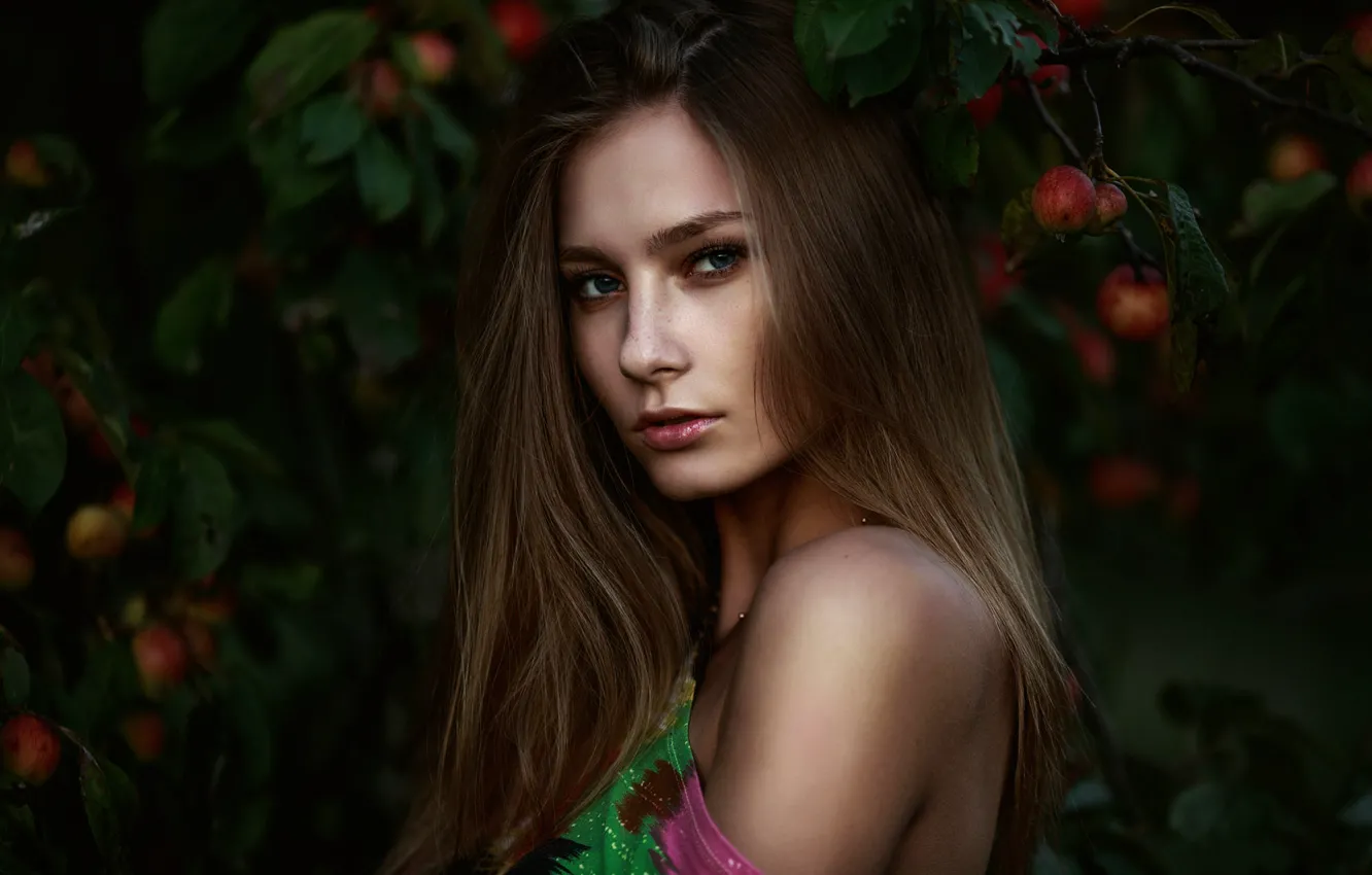 Photo wallpaper portrait, the beauty, Vika, Dmitrij Butvilovskij