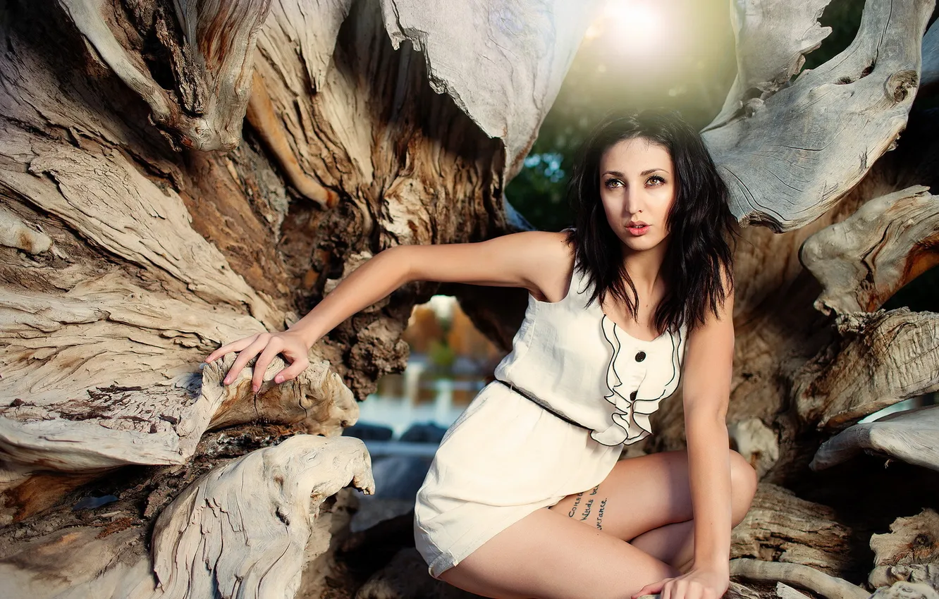 Photo wallpaper look, girl, Soraya