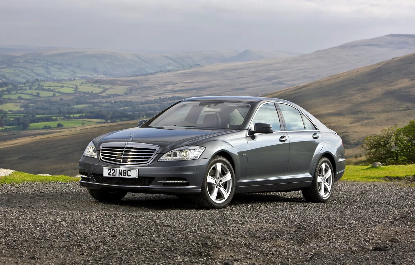 Photo wallpaper Mercedes-Benz, Mercedes, S-Class, W221