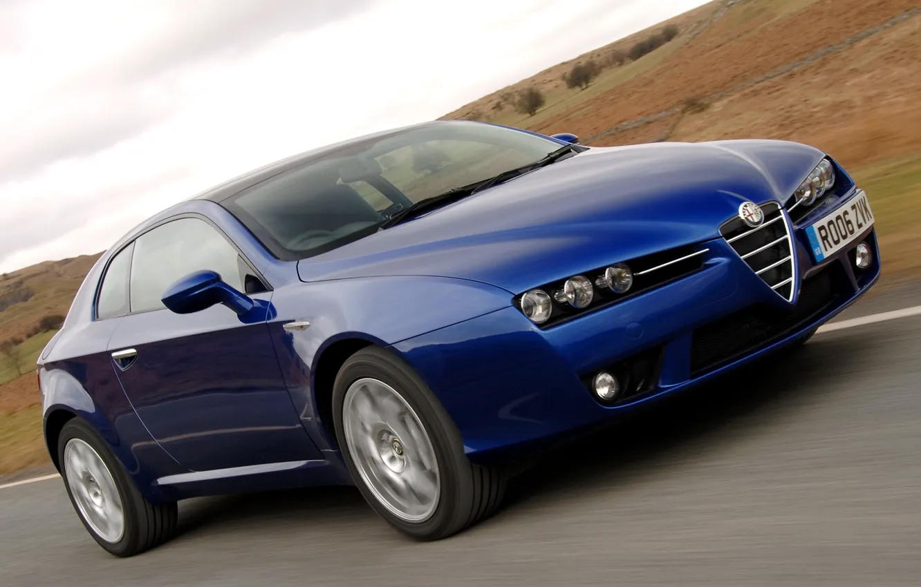 Photo wallpaper Alfa, romeo, brera