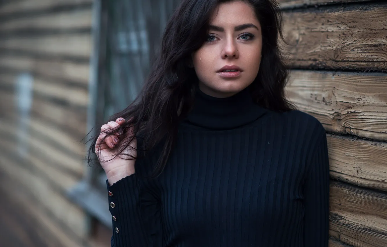 Photo wallpaper girl, tears, Andrey Firsov