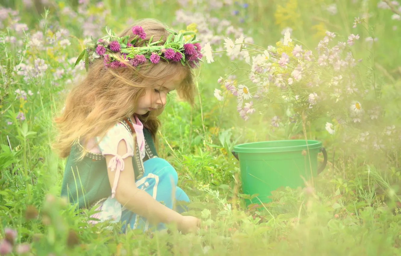 Photo wallpaper summer, mood, girl