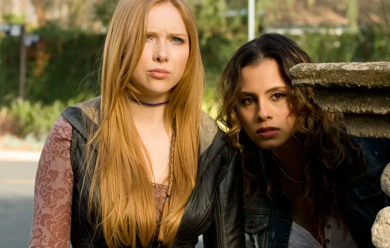 Photo wallpaper Molly C. Quinn, Greta and 420-I'm a witch, Dark forest:Hans, Bianca Saad, Hansel &amp; Gretel …