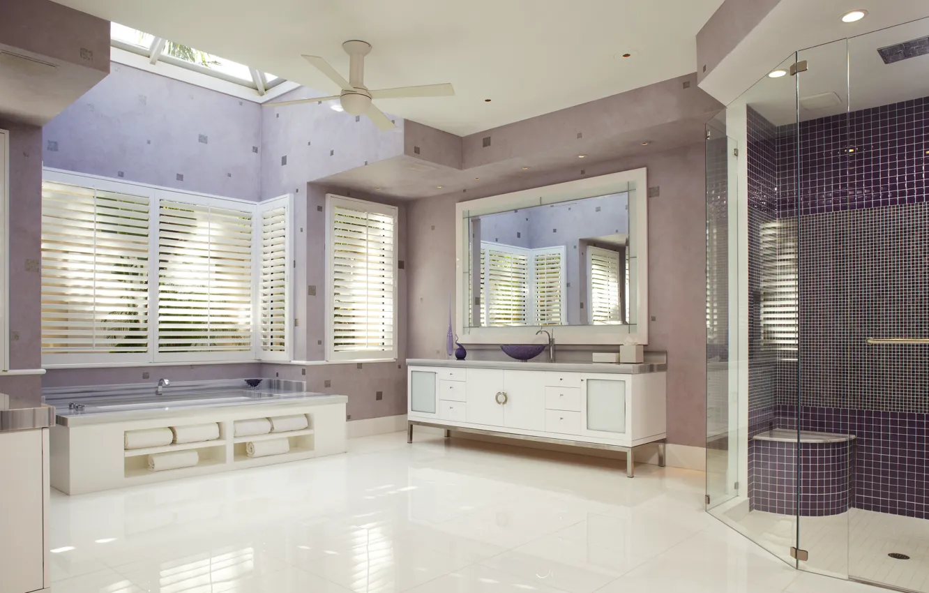 Photo wallpaper design, house, style, room, Villa, interior, bathroom