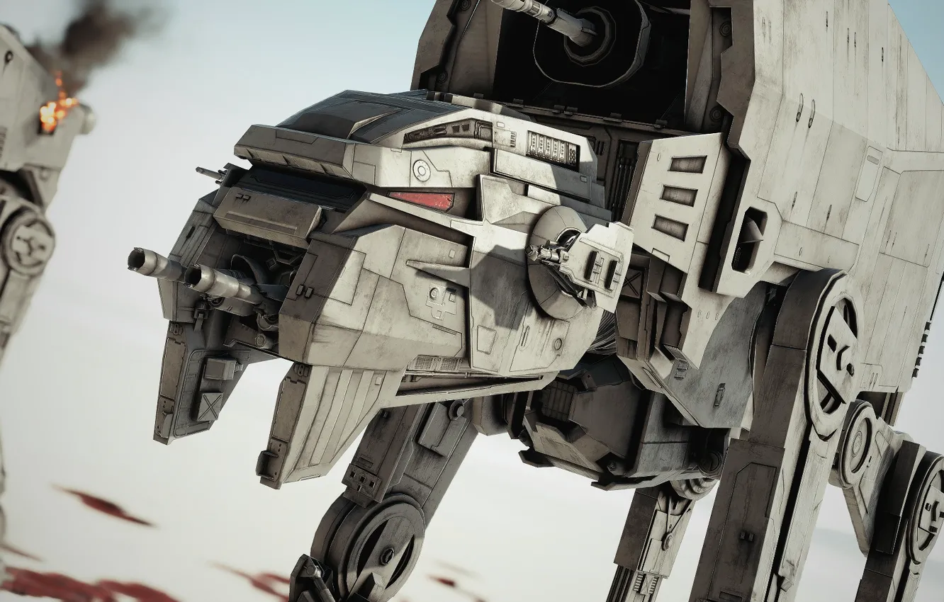 Photo wallpaper robot, Star Wars, Star Wars Battlefront II