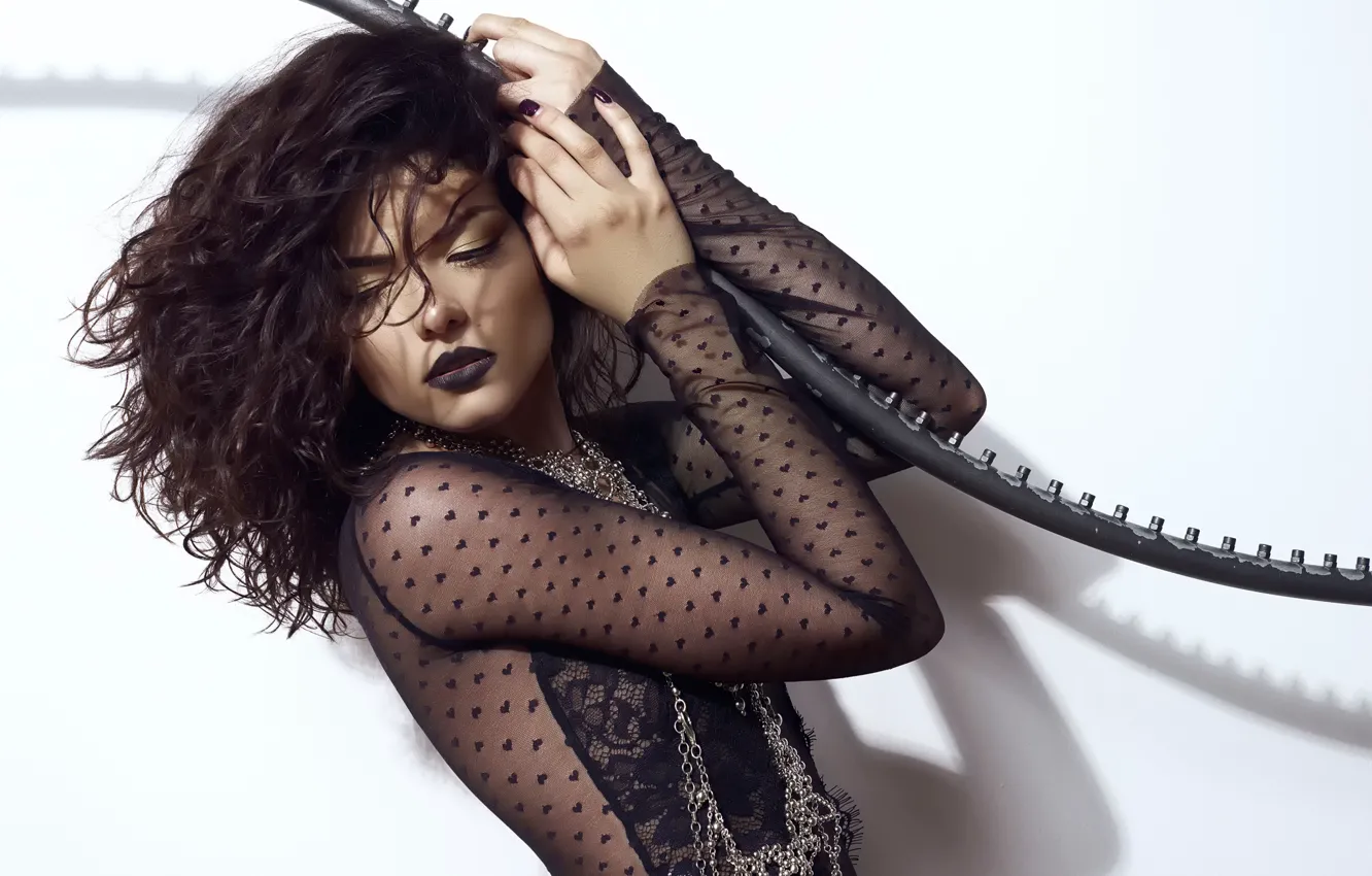 Photo wallpaper makeup, Bianca, sexy, Glamour, Daniel Ilinca