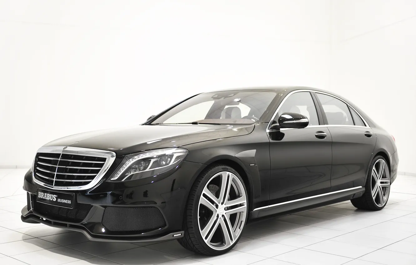 Photo wallpaper Apple, Brabus, 850, iBusiness, Mercedes S63 AMG