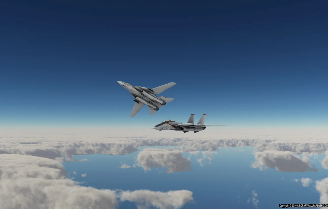 Photo wallpaper fighter, military, airplane