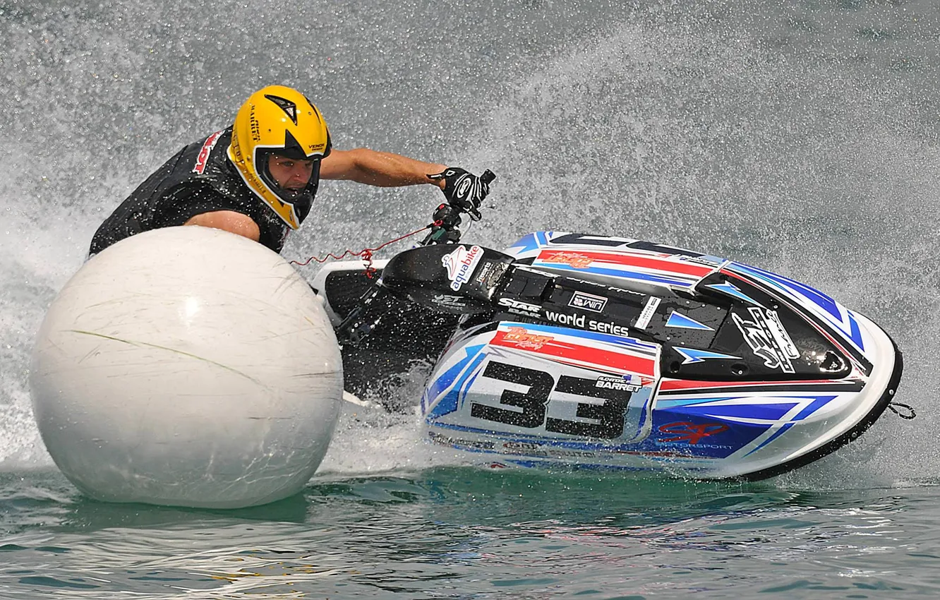 Photo wallpaper race, boat, speed