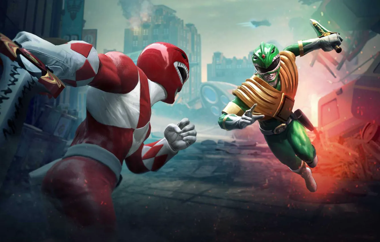 Photo wallpaper sword, game, armor, weapon, warrior, Power Rangers, Jason Lee Scott, Tommy Oliver