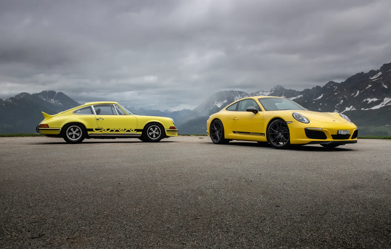 Photo wallpaper 911, Porsche, Porsche 911 Carrera RS, Porsche 911 Carrera T