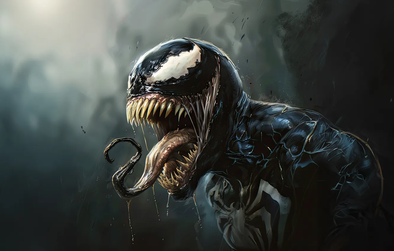 Photo wallpaper dark, Venom, Reign