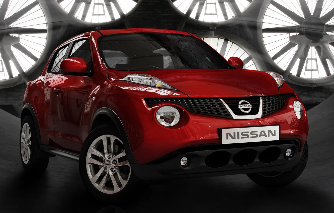 Photo wallpaper machine, auto, Concept, red, beetle, Nissan, 2010, Nissan