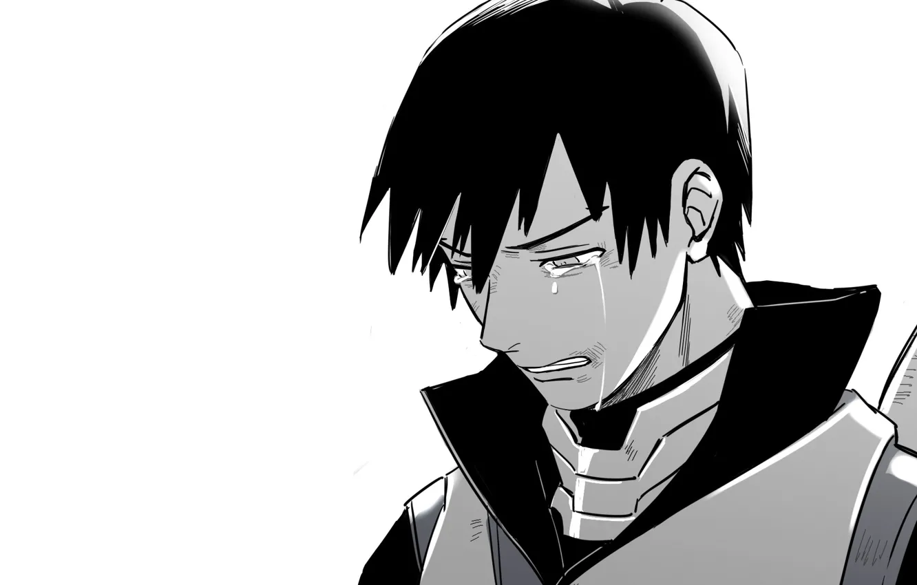 Photo wallpaper tears, guy, crying, Boku no Hero Academy, My hero Academy, My Hero Academia, Tenya Iida