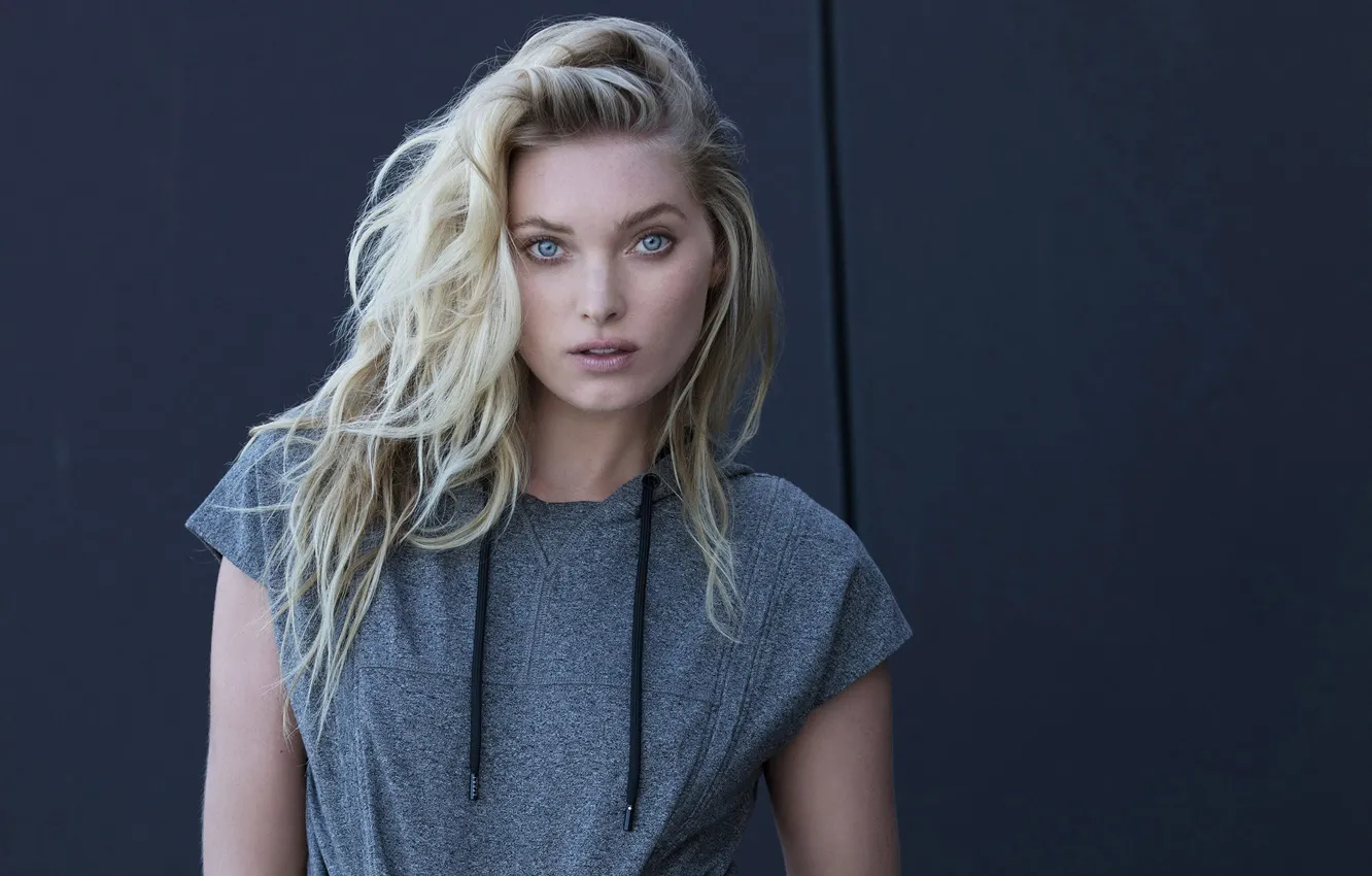 Photo wallpaper look, girl, hair, Elsa Hosk
