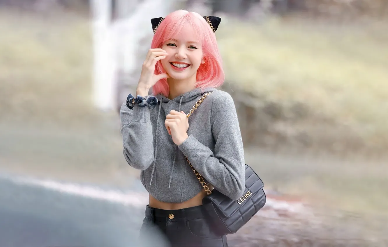 Photo wallpaper Wallpaper for desktop, Kpop, 16:9, Blackpink, 3840x2160, Lalisa Manoban, Fox Manoban, Lalisa Manoban