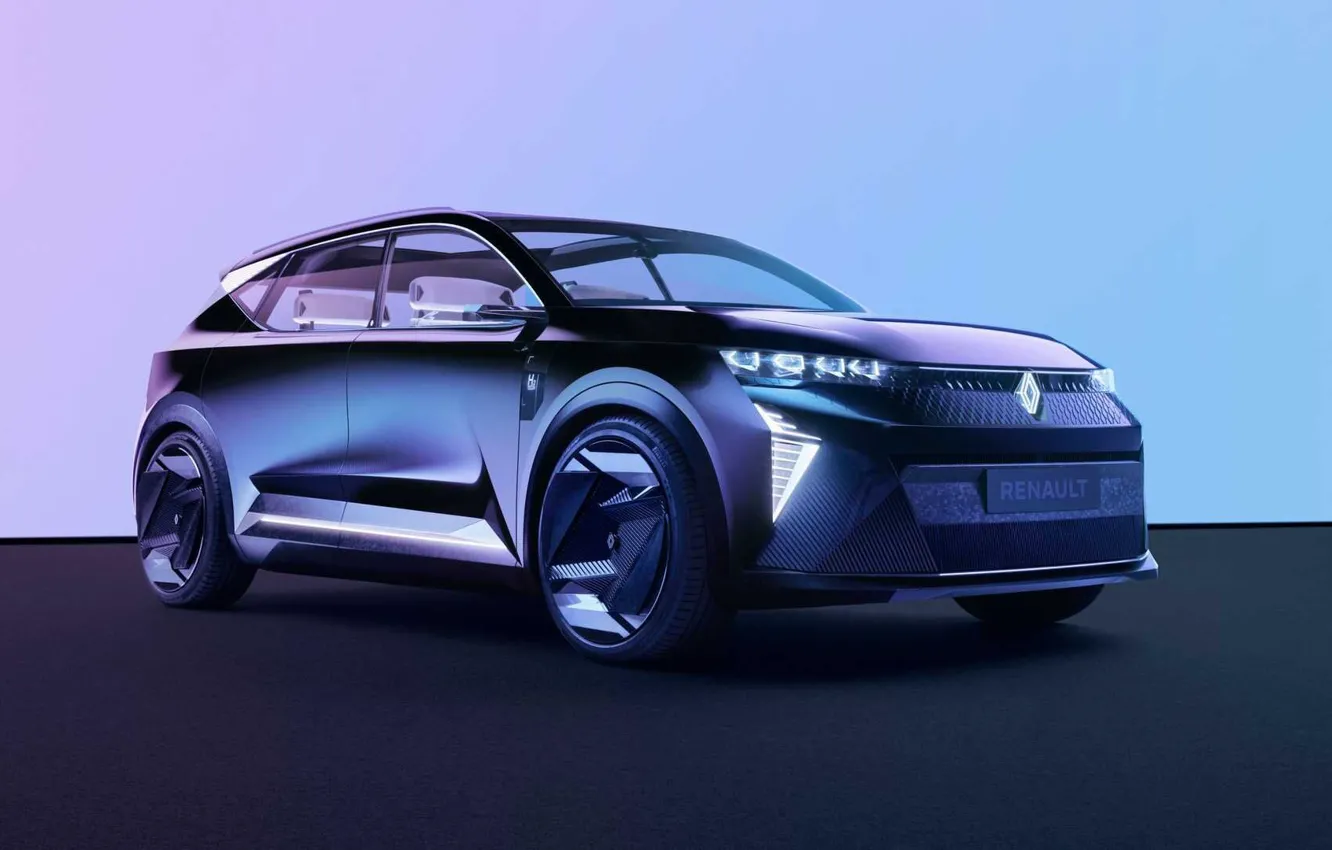 Photo wallpaper concept, Renault, Vision, Scenic