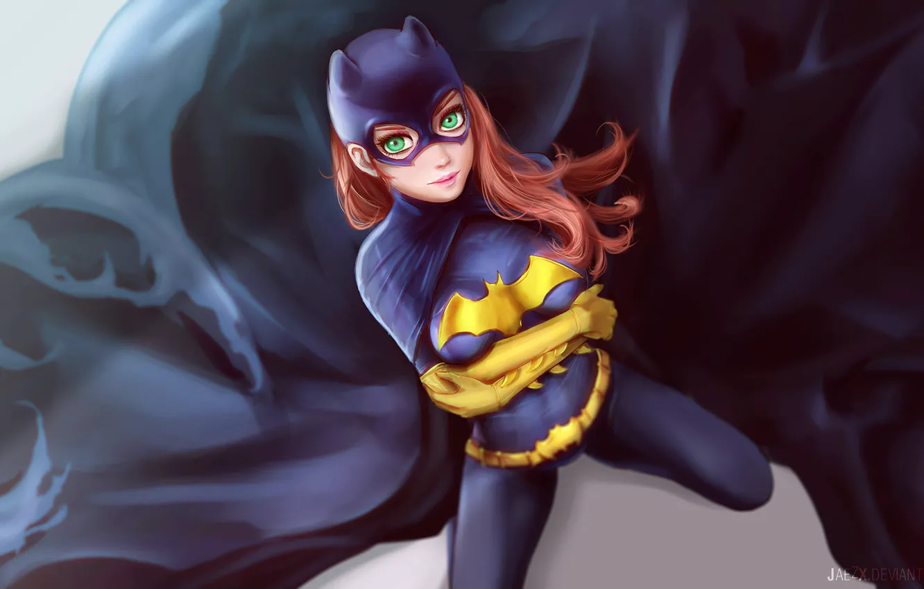 Photo wallpaper girl, Batgirl, by JaezX