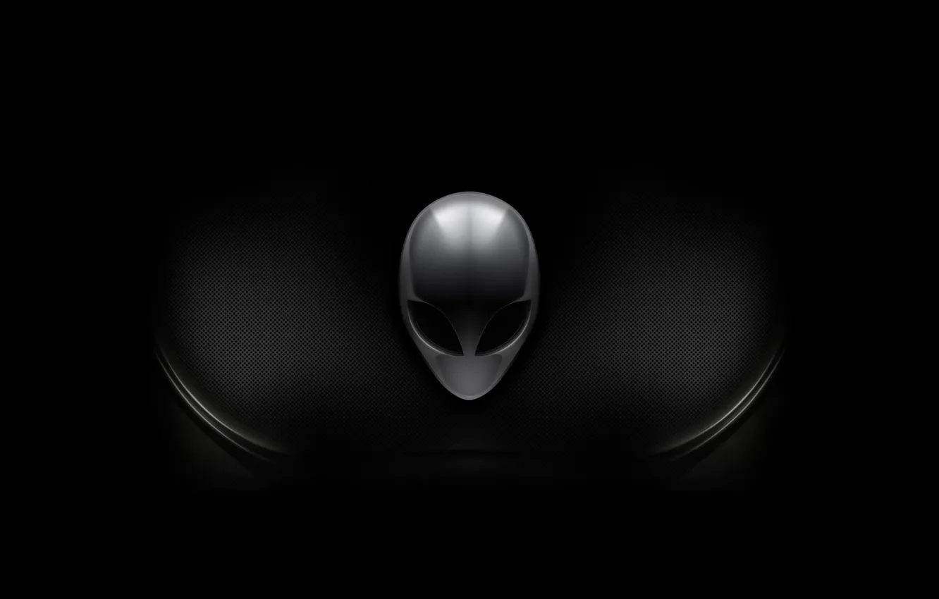 Photo wallpaper background, dark, alien, Alienware