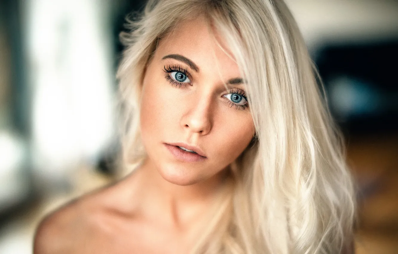 Photo wallpaper portrait, the beauty, Sara, Martin Kuhn