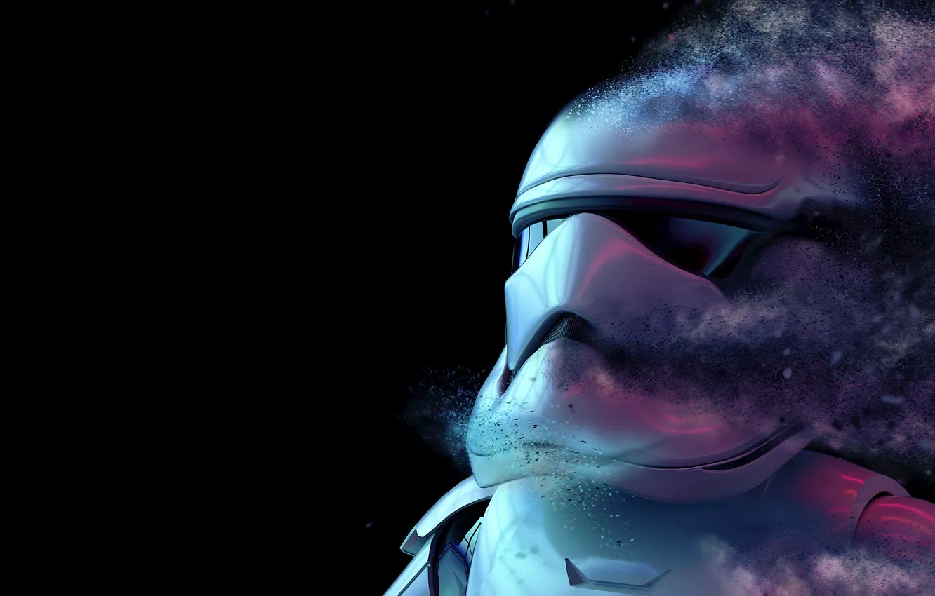 Photo wallpaper Star Wars, helmet, stars wars, armor, attack, shield, pearls, Stormtrooper