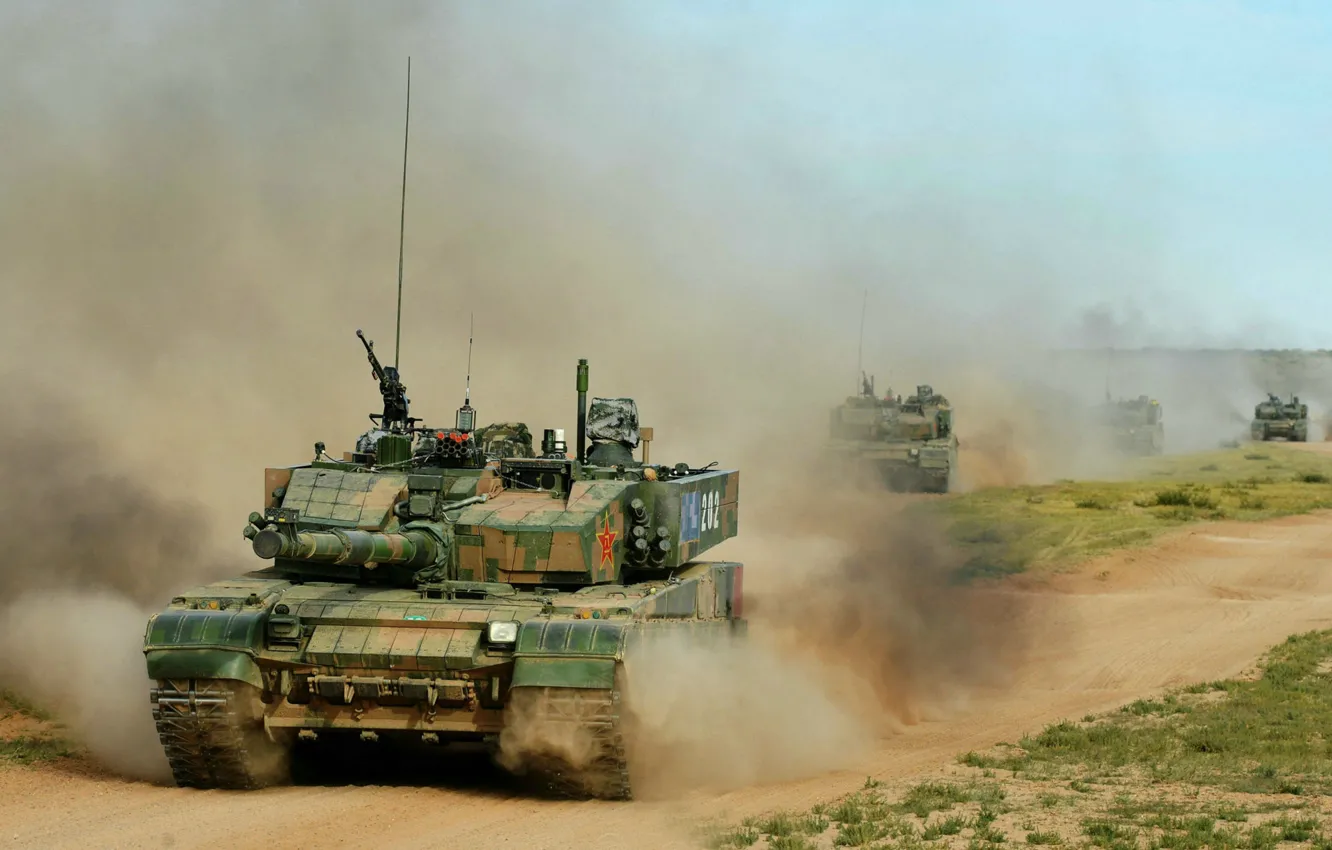 Photo wallpaper weapon, tank, chinese tank, Type 99A