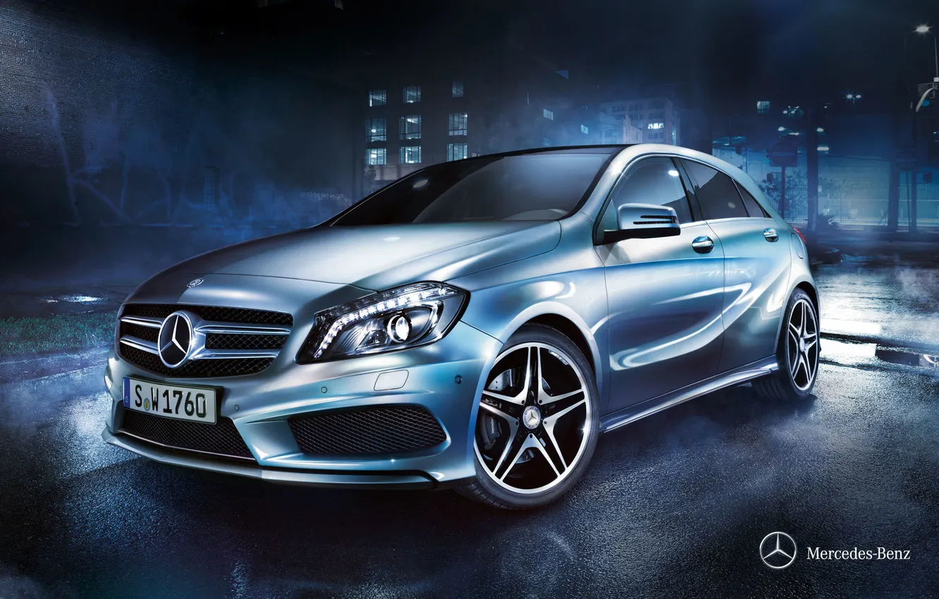 Photo wallpaper Mercedes-Benz, 2012, Mercedes, A-class, W176