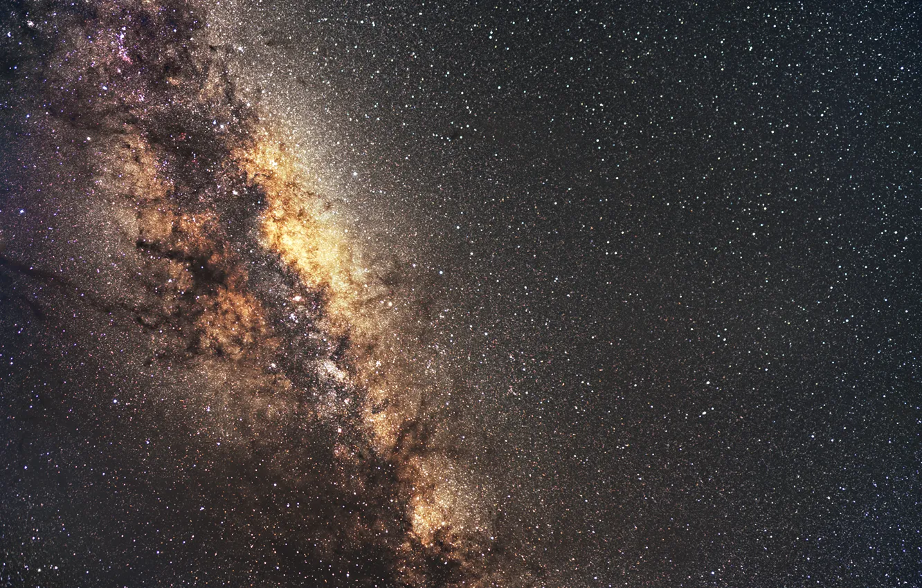Photo wallpaper stars, light, space, mystery, The Milky Way, infinity
