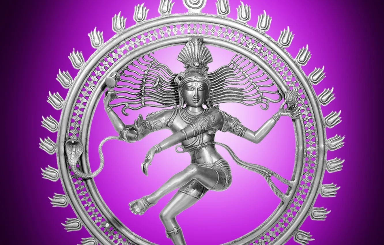 Photo wallpaper God, sculpture, India, religion, hindu