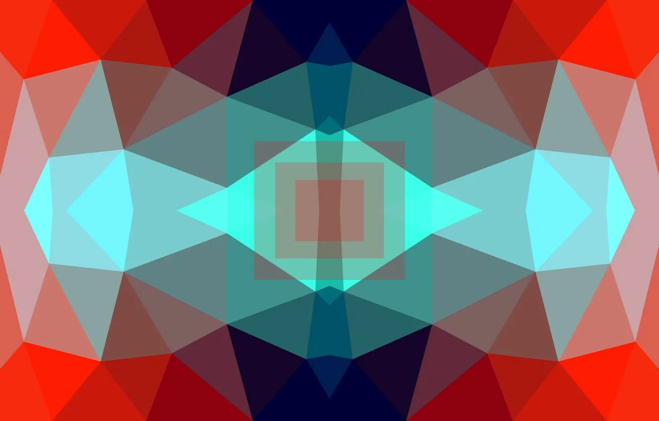 Photo wallpaper figure, geometry, saver