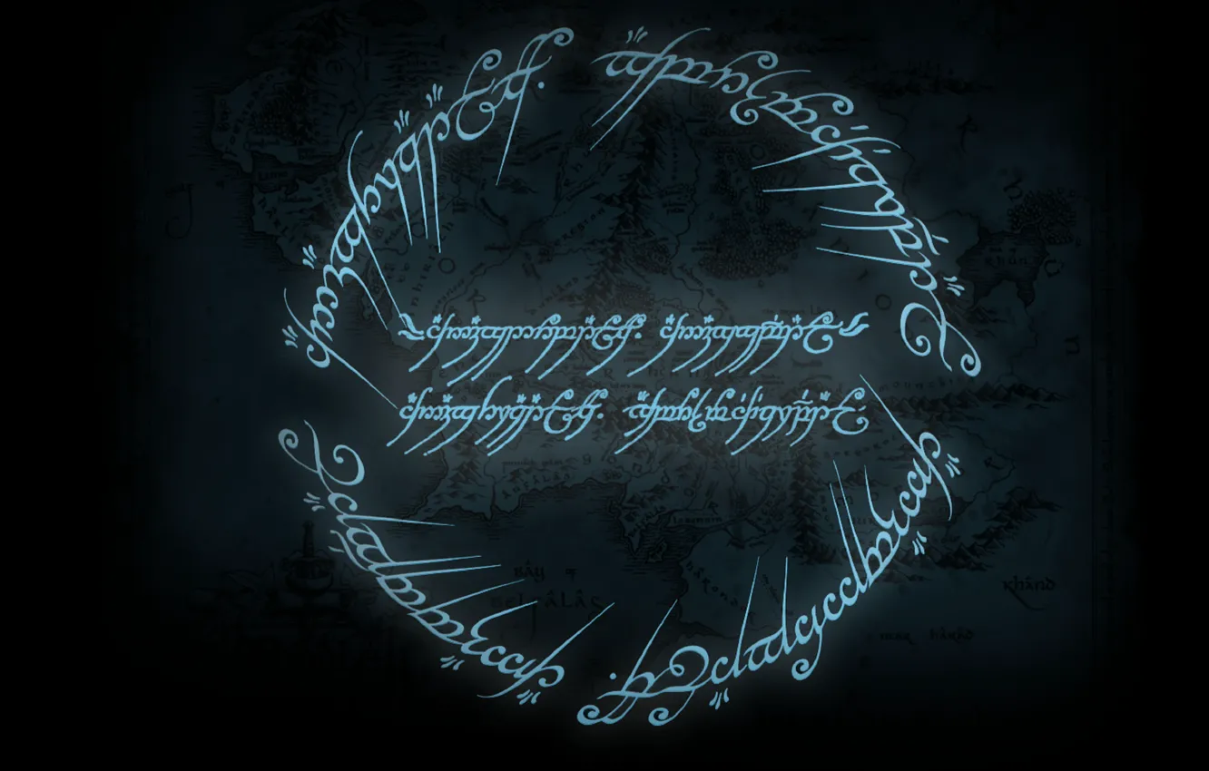 Photo wallpaper map, the Lord of the rings, John. R. R. Tolkien, Middle earth, The hobbit, The …