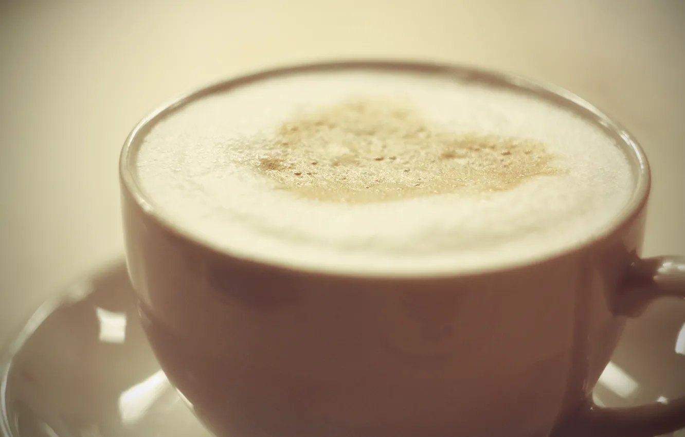 Photo wallpaper coffee, Cup, cafe