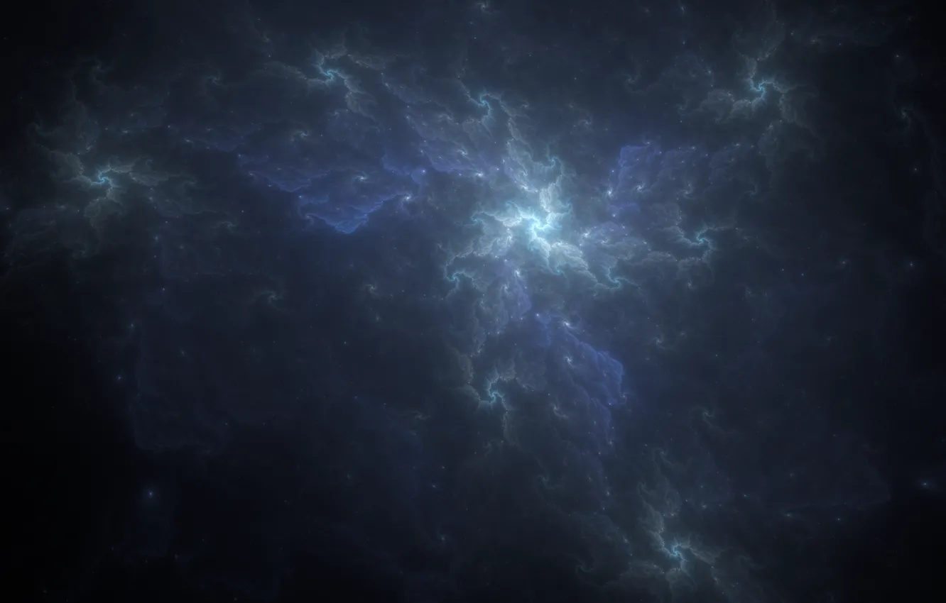 Photo wallpaper the sky, stars, clouds