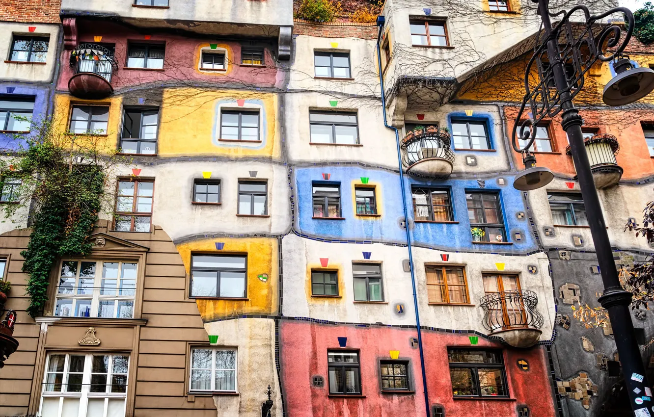 Photo wallpaper the city, street, home