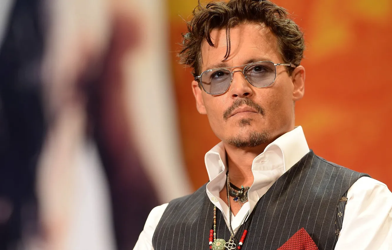Photo wallpaper background, Johnny Depp, actor, Johnny Depp
