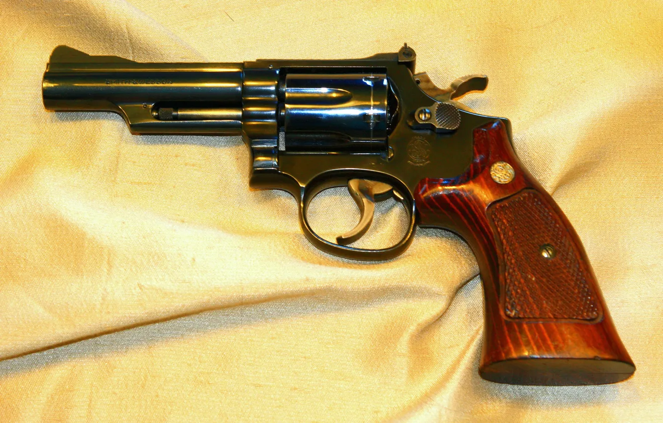 Photo wallpaper gun, weapons, Smith &ampamp; Wesson Model 19-4 357 Magnum