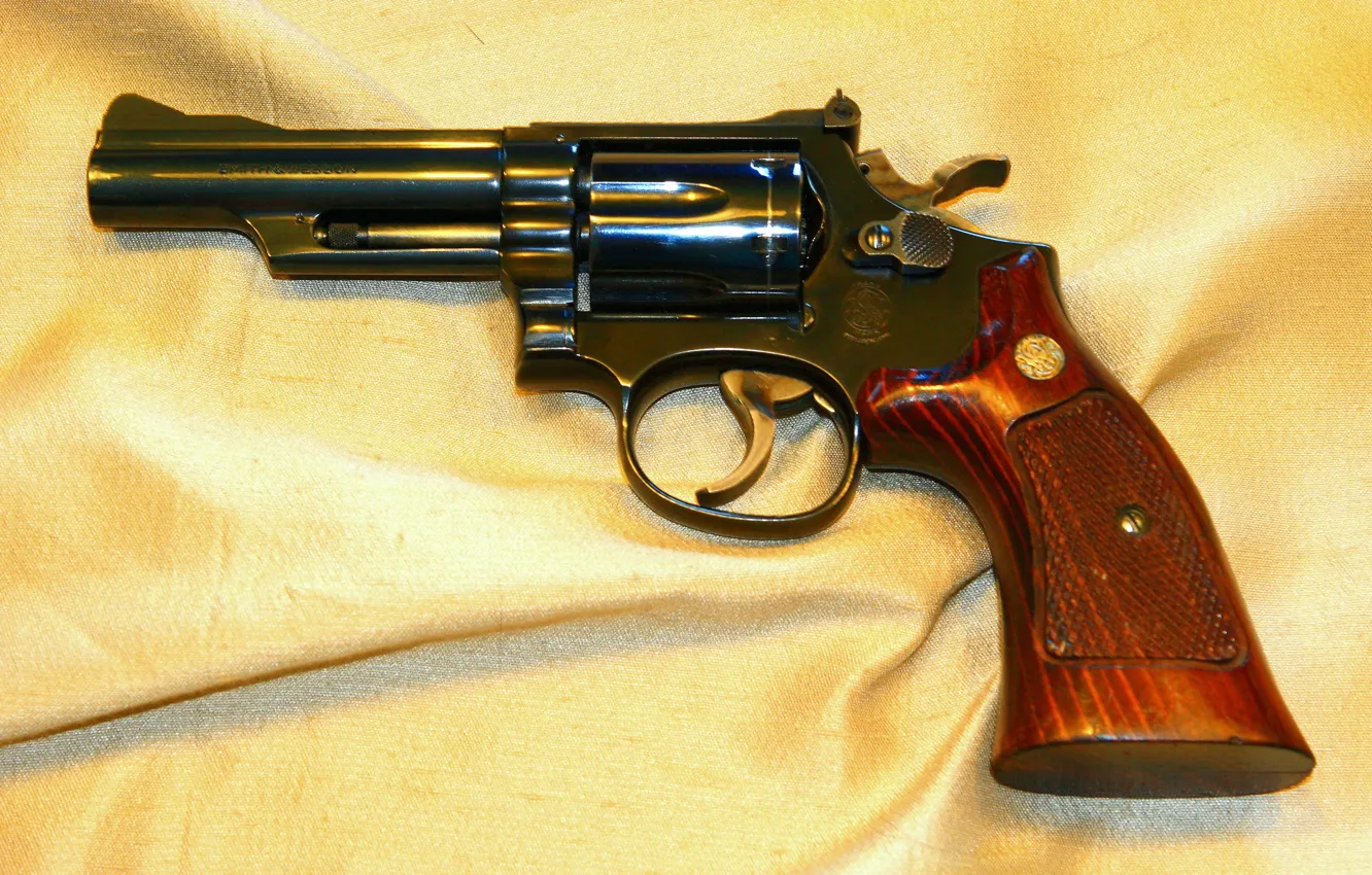 Photo wallpaper gun, weapons, Smith &amp; Wesson Model 19-4 357 Magnum