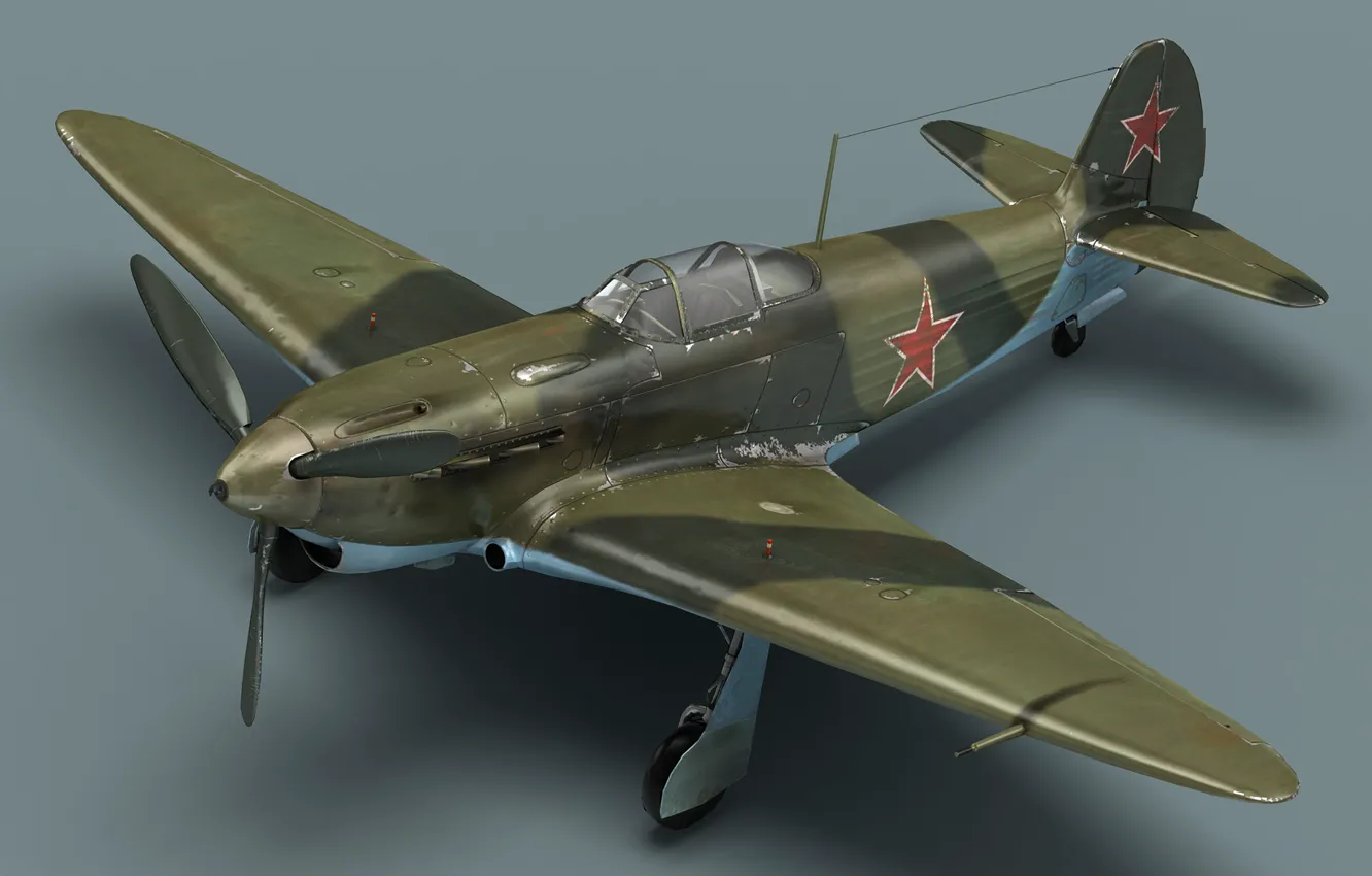 Photo wallpaper cabin, the plane, Soviet fighter, the Yak-3