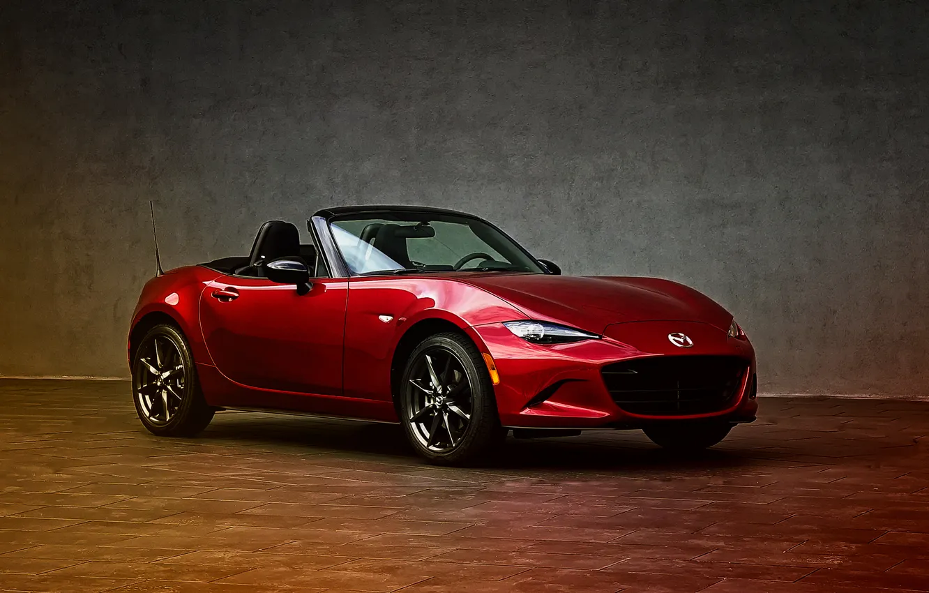 Photo wallpaper Mazda, Miata, Mazda, US-spec, MX-5, 2015