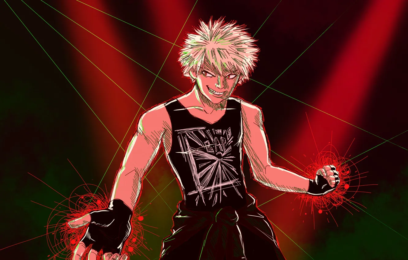 Photo wallpaper smile, guy, Boku no Hero Academy, My hero Academy, My Hero Academia, Bakuga Katsuki